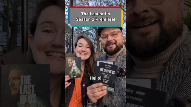We went to The Last of Us Season 2 PREMIERE!