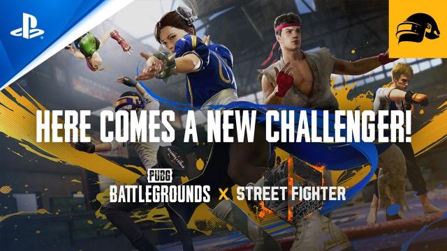 PUBG - Here Comes a New Challenger, PUBG x Street Fighter | PS4 Games