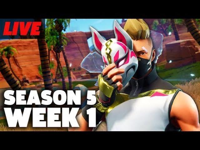 Fortnite Season 5 Week 1 Challenges, Golf Karts, Golfing and More Live