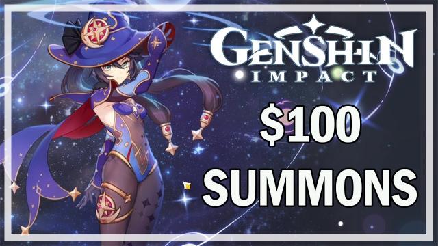 Genshin Impact - Spending $100 dollars Summons for 5 Star?