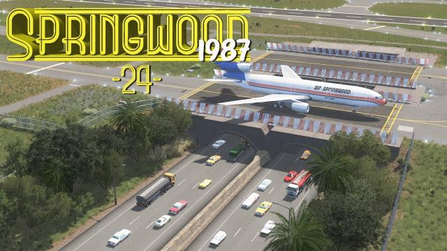 Cities Skylines: Springwood Airport Layout - EP24 -