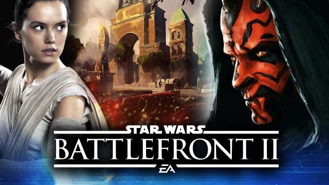 Star Wars Battlefront 2 News - Rey vs Darth Maul in Clone Wars Era Theed: Why Cross Era?