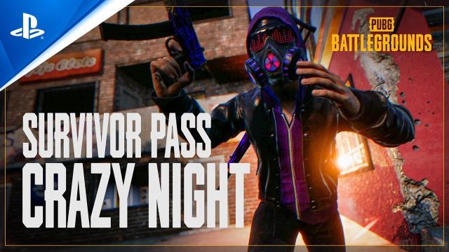 PUBG Battlegrounds - Survivor Pass: Crazy Night | PS4