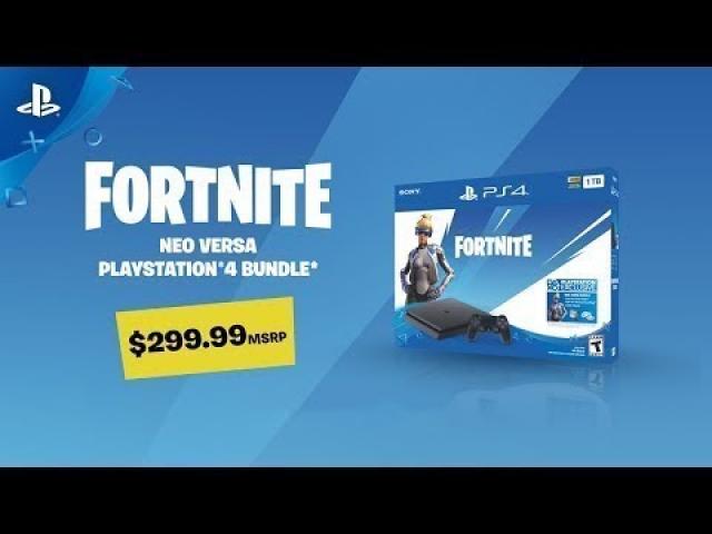 Fortnite - Neo Versa PS4 Bundle