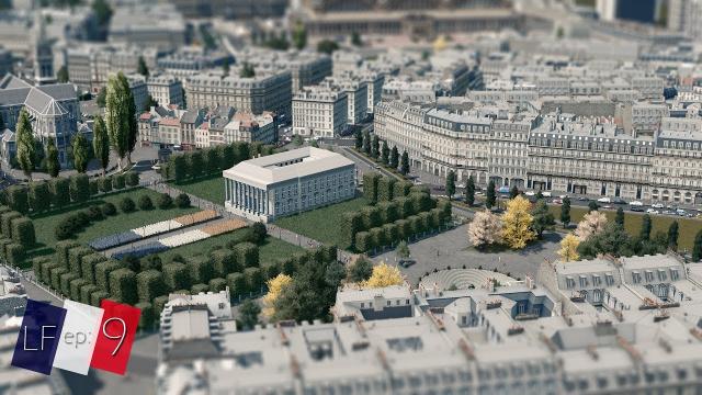 Cities Skylines: Little France - Circular Metro Entrance, new Palais, Market and expansion #EP9