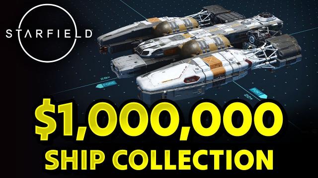 Starfield - My $1 MILLION Ship Collection! Complete Tour and Walkthrough!