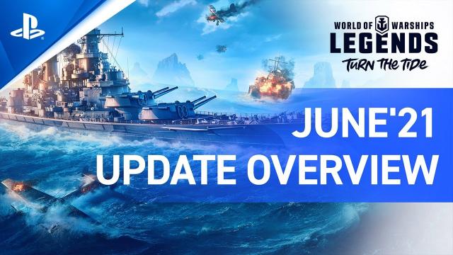 World of Warships: Legends – June Update Overview | PS5, PS4