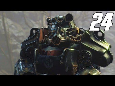 Fallout 4 Gameplay Part 24 - Ray's Let's Play - Arcjet Engine Room