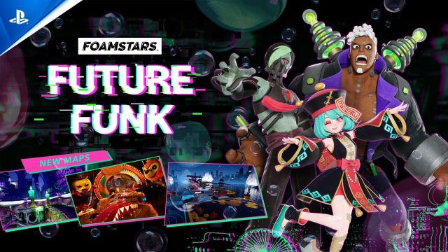 Foamstars - 'Future Funk' New Season Trailer | PS5 & PS4 Games