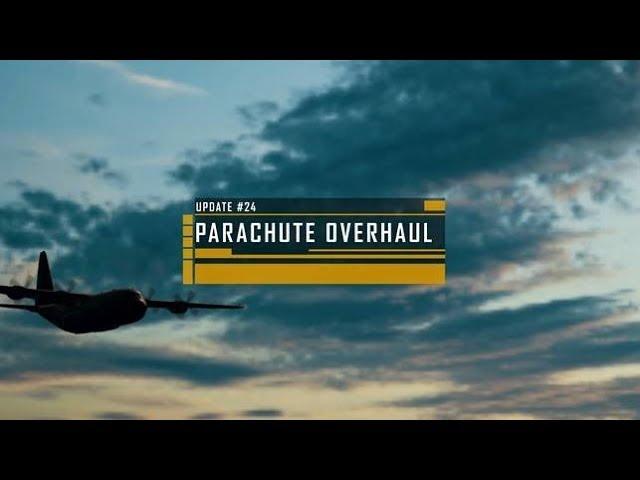 PUBG - Update #24 - Parachute Overhaul