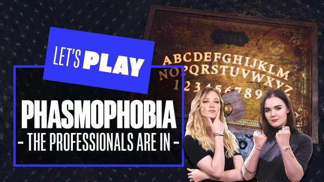Let's Play Phasmophobia - THE PROFESSIONALS ARE IN Phasmophobia PC co-op gameplay