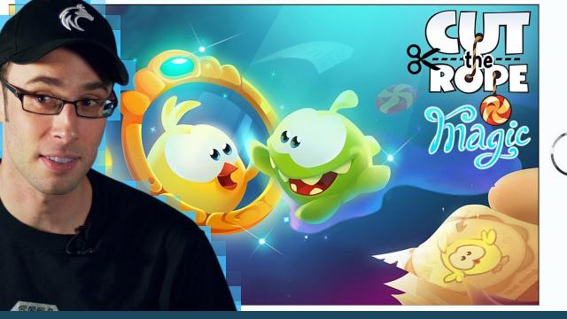 Cut The Rope: Magic (iOS 2015) Hey kids, remember Angry Birds and Fruit Splice!? - The Backlog