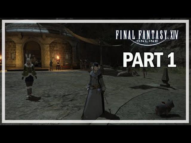 Final Fantasy 14 - Let's Play Part 1 - New Player L50 (BLM)