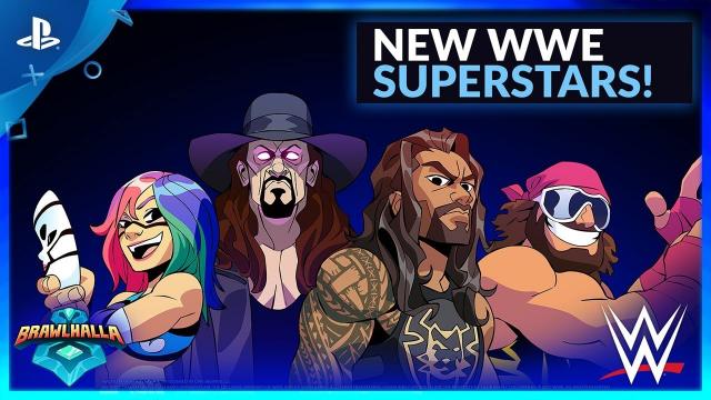 Brawlhalla - WWE Superstar Wave 2 Crossover Trailer | PS4