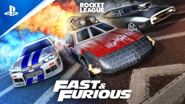 Rocket League - Fast & Furious Bundle Trailer l  PS4