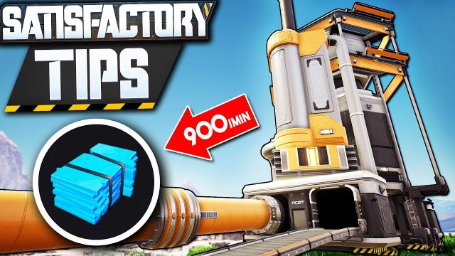 300 Crude Oil ➤ 900 RUBBER or PLASTIC! - Satisfactory Refinery Setup Tutorial Guide