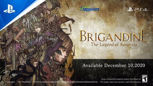Brigandine: The Legend of Runersia - Titans and the Iron Front Trailer | PS4