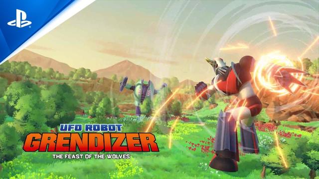 UFO Robot Grendizer - The Feast of the Wolves - Gameplay Trailer | PS5 & PS4 Games