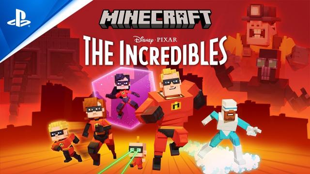 Minecraft - The Incredibles Launch Trailer | PS4 Games