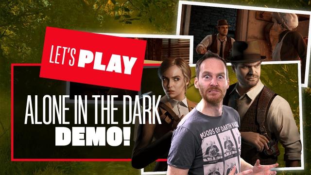 Let's Play the Alone in the Dark Demo! Alone in the dark PS5 gameplay!