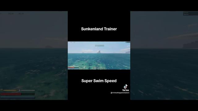 Sunkenland trainer - super swim speed. More on cheathappens.com #sunkenland #gaming