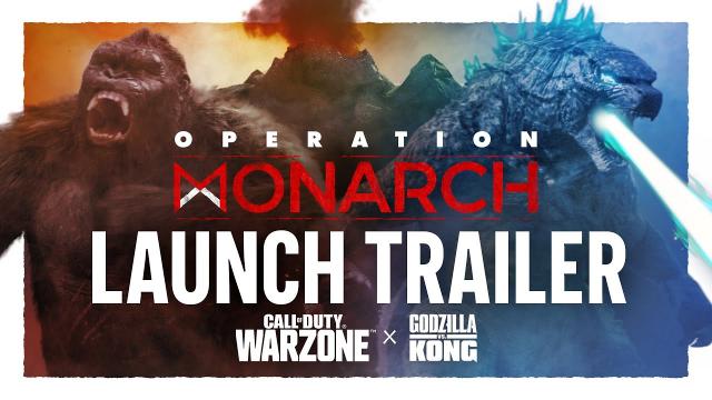 Operation Monarch Launch Trailer feat. Godzilla vs. Kong | Call of Duty: Warzone