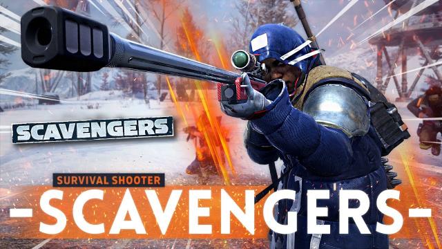 SCAVENGERS is a MASSIVE sandbox shooter game!