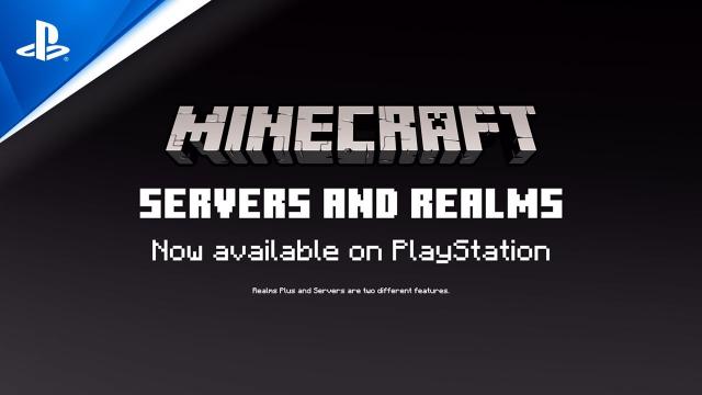 Minecraft - Servers and Realms Launch Trailer | PS4