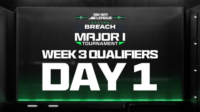 [Co-Stream] Call of Duty League Major I Qualifiers | Week 3 Day 1