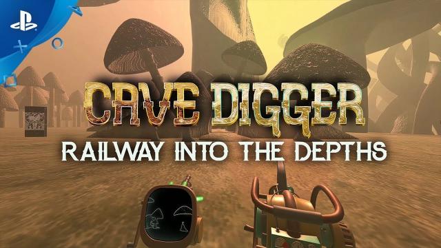 Cave Digger - Railway to the Depths / New Expansion Trailer | PS VR