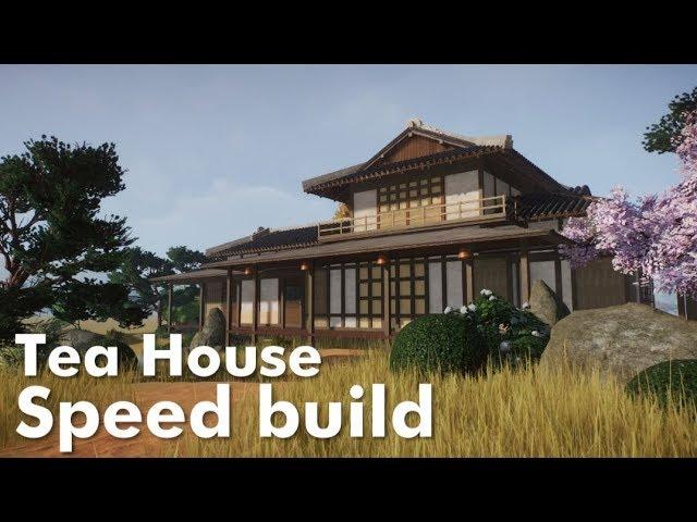 Planet Zoo Speed Build - Japanese Tea House (+ Blueprint)