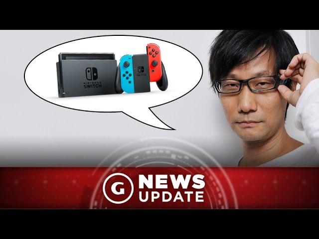 Kojima Reveals His Thoughts On Nintendo Switch - GS News Update