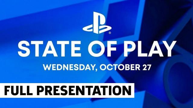 Playstation State of Play 10.27.21 Full Presentation