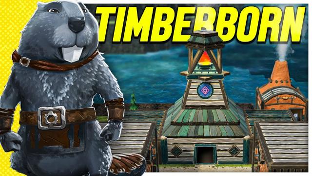 Starting a NEW Beaver Colony as The IRON TEETH! — Timberborn: Update 2