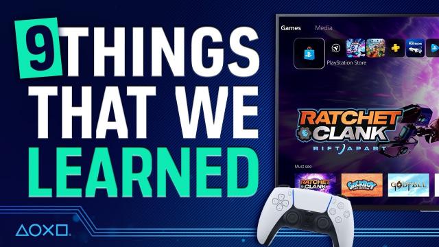 PS5 User Experience and UI Reveal - 9 Things We Learned