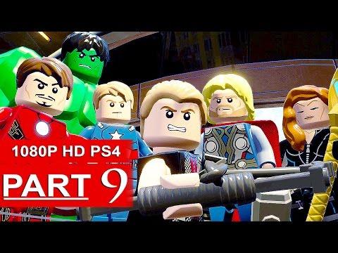 LEGO Marvel's Avengers Gameplay Walkthrough Part 9 [1080p HD PS4] - No Commentary