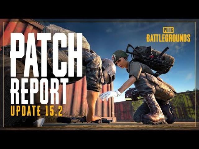 Patch Report #15.2 - Free-to-play, New feature: Tactical gear | PUBG