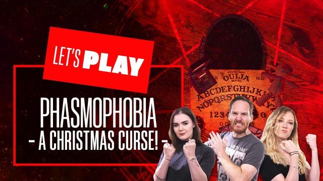 Let's Play Phasmophobia - A CHRISTMAS CURSE! Phasmophobia Cursed Possessions Update PC Gameplay