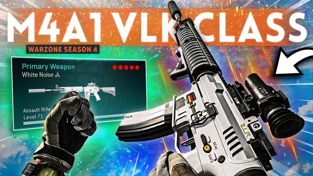 Returning to the VLK M4A1 Class Setup in Warzone!