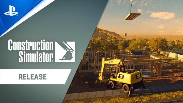 Construction Simulator - Release Trailer | PS5 & PS4 Games