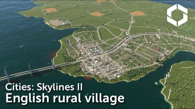 Cities: Skylines II - English Rural Village (Timelapse Build)