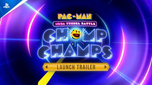 Pac-Man Mega Tunnel Battle: Chomp Champs - Launch Trailer | PS5 & PS4 Games