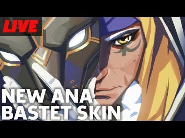 Overwatch New Ana Bastet Skin Available