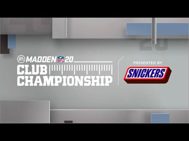 Madden NFL 20 Club Championship Presented by Snickers Day 2: NFC Divisional Semifinals and Finals