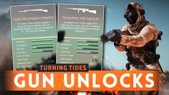 ► HOW TO UNLOCK NEW TURNING TIDES DLC WEAPONS! - Battlefield 1 Turning Tides (Weapon Assignments)