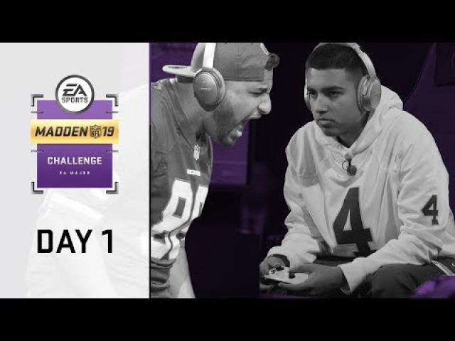 Madden 19 Challenge - Day 1 (Group A + B)
