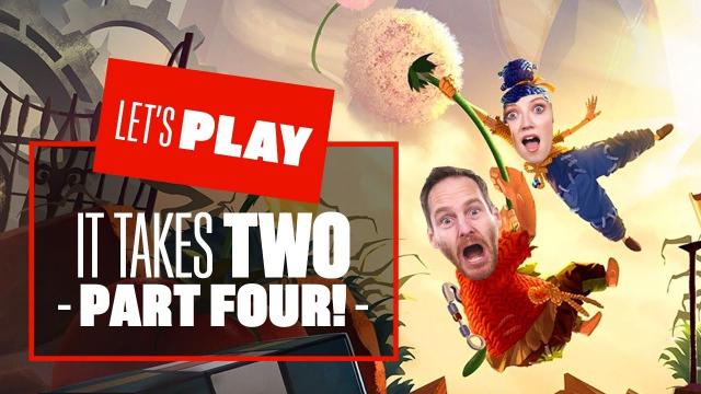 Let's Play It Takes Two on PS5 PART 4 - TINY TERRORS IN TOY TOWN!