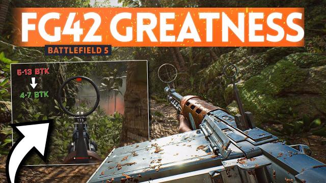 FG42 IS RESTORED TO GLORY! - Battlefield 5 Update 6.2 (Weapon Balance)