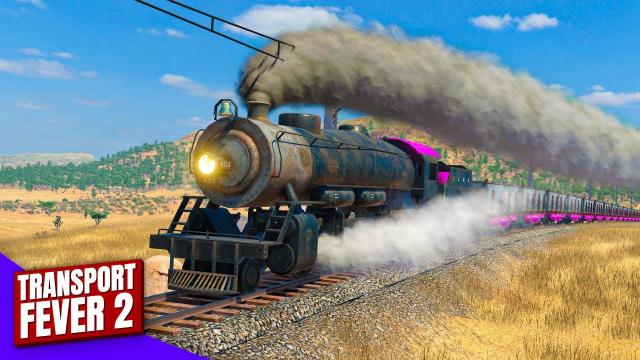 Making $23 MILLION with ONE TRAIN! | Transport Fever 2 (#5)