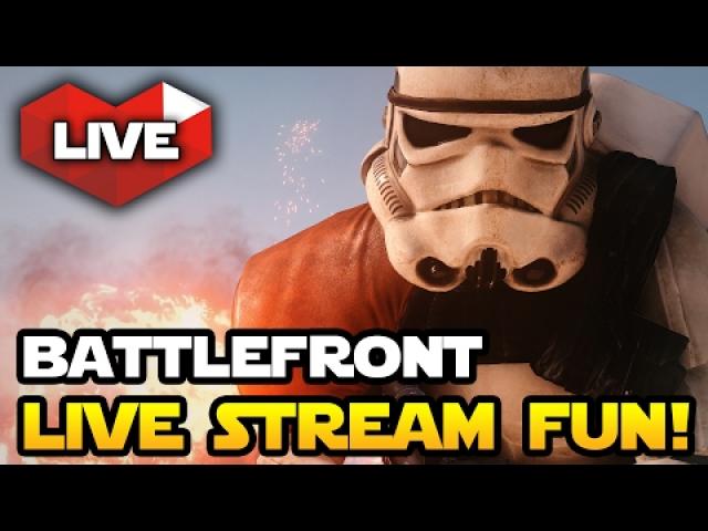 Star Wars Battlefront Live Stream Fun with Prize Giveaway!  (Star Wars HQ)